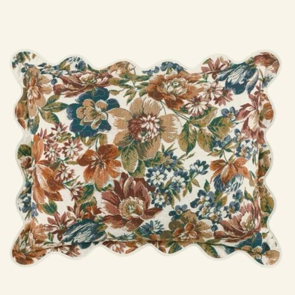 Patricia Nash Tapestry Queen Size Comforter 2 Sham Set - Picture 4 of 4